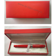 China estilo cor vermelha presente caneta com caixa Gfit (LT-C326)